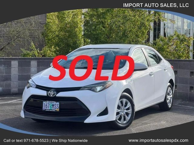 2017 Toyota Corolla L FWD photo