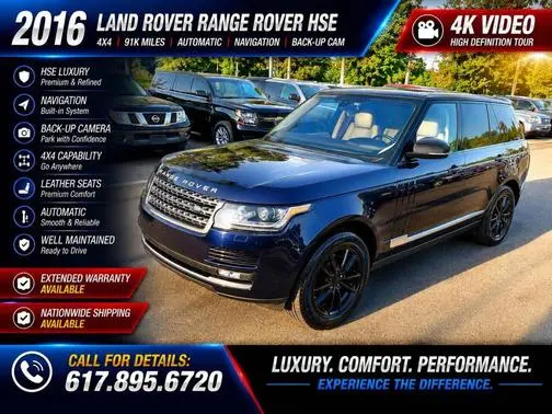 2016 Land Rover Range Rover 4WD photo