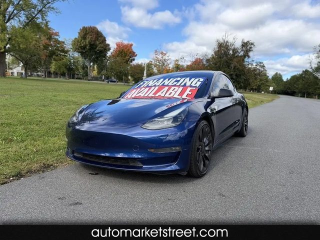 2021 Tesla Model 3 Performance AWD photo