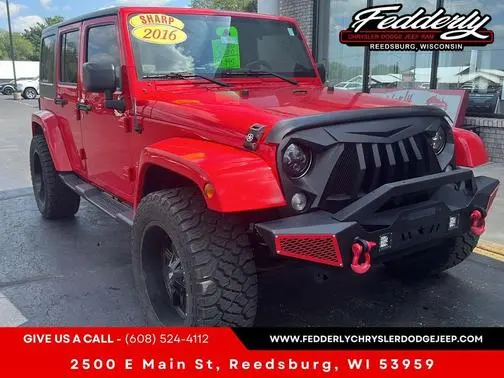 2016 Jeep Wrangler Unlimited Sahara 4WD photo