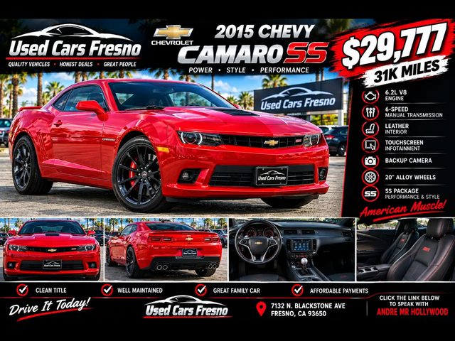 2015 Chevrolet Camaro SS RWD photo