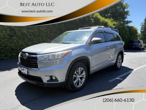 2015 Toyota Highlander XLE AWD photo