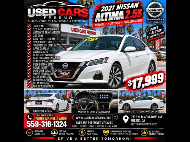 2021 Nissan Altima 2.5 S FWD photo
