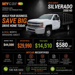 2015 Chevrolet Silverado 3500HD Work Truck RWD photo