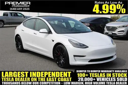 2022 Tesla Model 3 Performance AWD photo