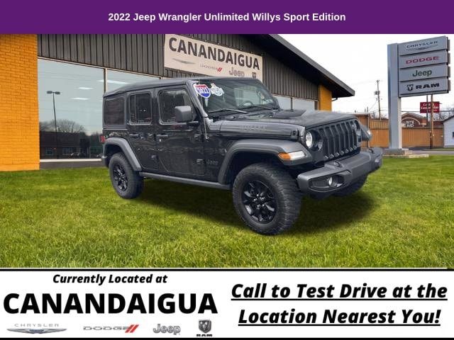 2022 Jeep Wrangler Unlimited Unlimited Willys Sport 4WD photo