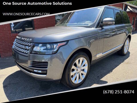 2016 Land Rover Range Rover HSE 4WD photo