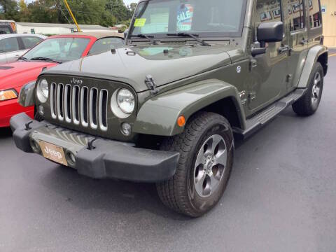 2016 Jeep Wrangler Unlimited Sahara 4WD photo