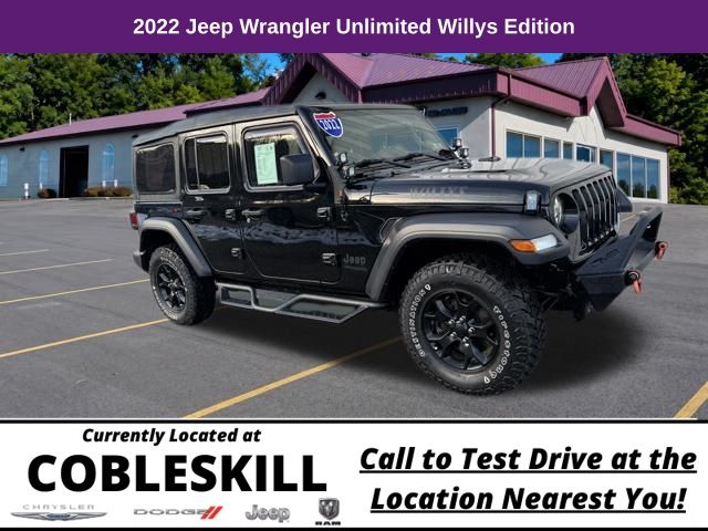 2022 Jeep Wrangler Unlimited Unlimited Willys 4WD photo