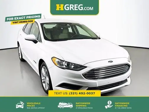 2018 Ford Fusion S FWD photo