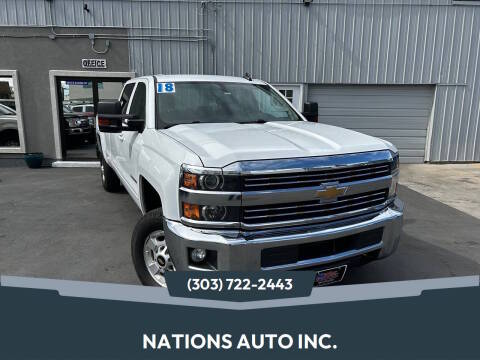 2018 Chevrolet Silverado 2500HD Work Truck 4WD photo