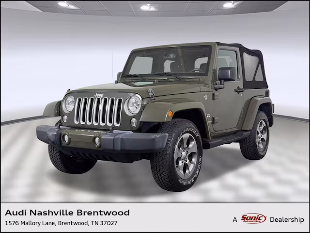 2016 Jeep Wrangler Sahara 4WD photo
