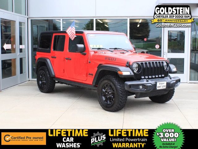 2021 Jeep Wrangler Unlimited Unlimited Willys 4WD photo
