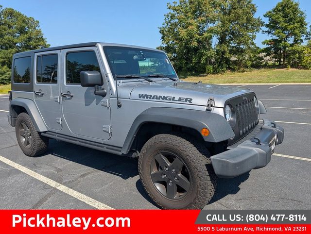 2016 Jeep Wrangler Unlimited Black Bear 4WD photo