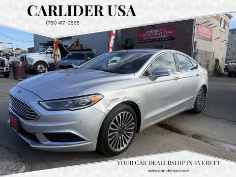 2018 Ford Fusion SE AWD photo