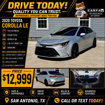 2020 Toyota Corolla LE FWD photo