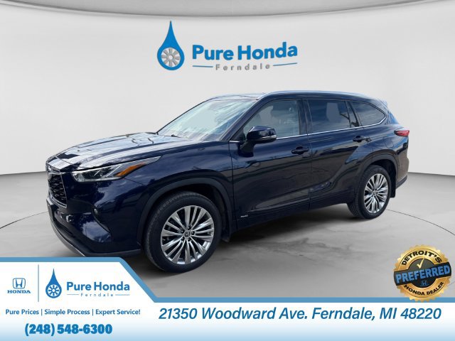 2022 Toyota Highlander Hybrid Platinum AWD photo