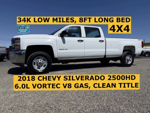 2018 Chevrolet Silverado 2500HD Work Truck 4WD photo