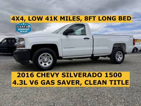 2016 Chevrolet Silverado 1500 Work Truck 4WD photo