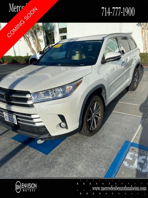 2018 Toyota Highlander XLE FWD photo