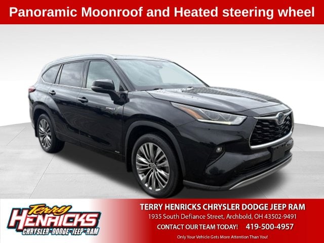 2020 Toyota Highlander Hybrid Platinum AWD photo