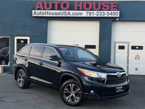 2016 Toyota Highlander XLE AWD photo