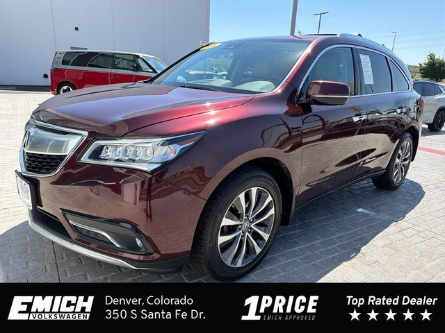 2016 Acura MDX w/Tech AWD photo