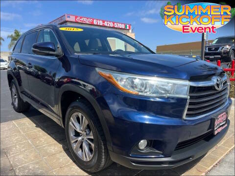 2015 Toyota Highlander XLE FWD photo