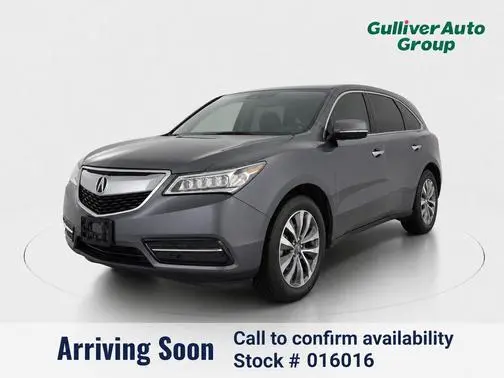 2016 Acura MDX w/Tech AWD photo