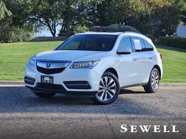 2016 Acura MDX w/Tech/AcuraWatch Plus AWD photo