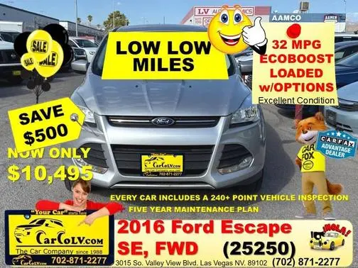 2016 Ford Escape SE FWD photo