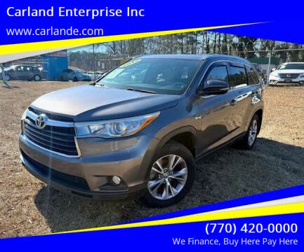 2015 Toyota Highlander XLE AWD photo