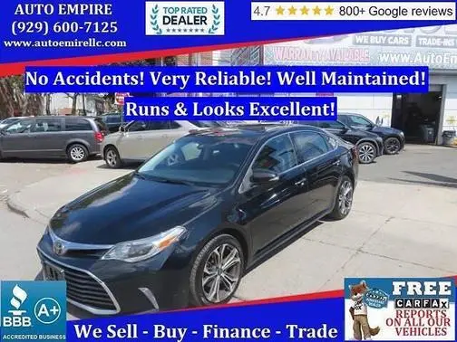 2016 Toyota Avalon Limited FWD photo