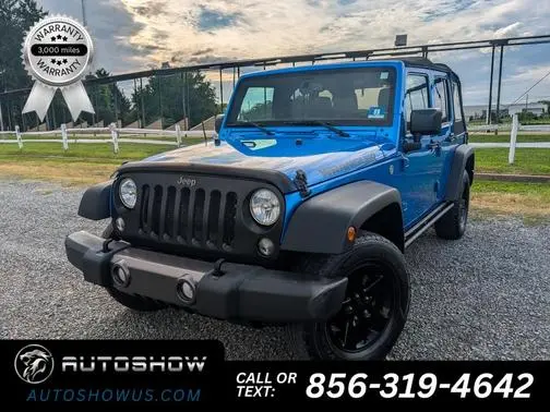 2016 Jeep Wrangler Unlimited Black Bear 4WD photo