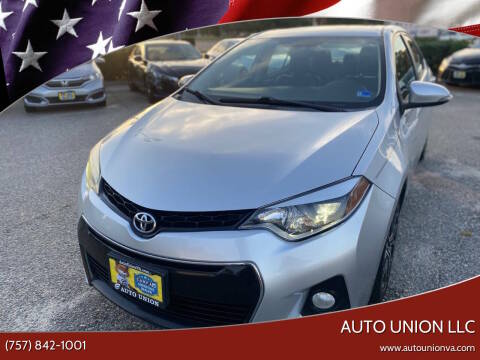2016 Toyota Corolla S Plus FWD photo