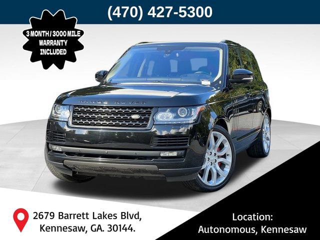 2016 Land Rover Range Rover Supercharged 4WD photo