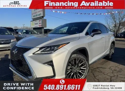 2016 Lexus RX F Sport AWD photo