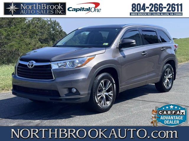 2016 Toyota Highlander XLE AWD photo