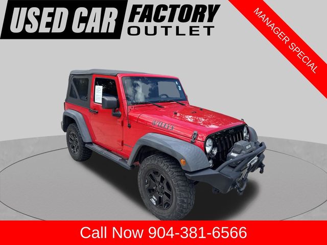 2016 Jeep Wrangler Willys Wheeler 4WD photo