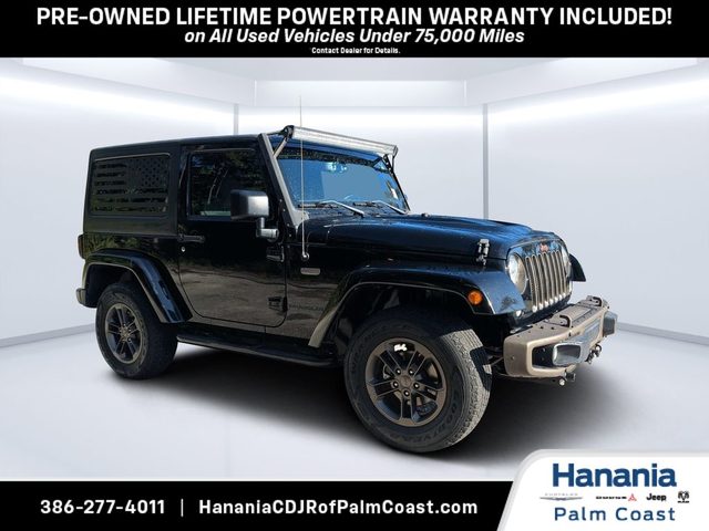 2016 Jeep Wrangler 75th Anniversary 4WD photo
