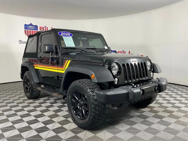 2016 Jeep Wrangler Willys Wheeler 4WD photo