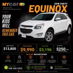 2016 Chevrolet Equinox LT FWD photo