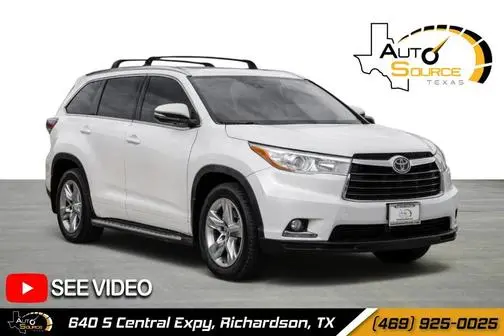 2016 Toyota Highlander Limited FWD photo