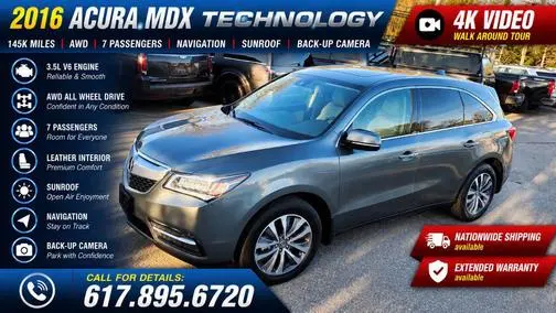 2016 Acura MDX w/Tech AWD photo