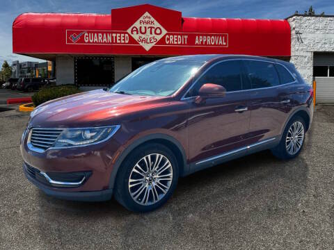 2016 Lincoln MKX Reserve AWD photo