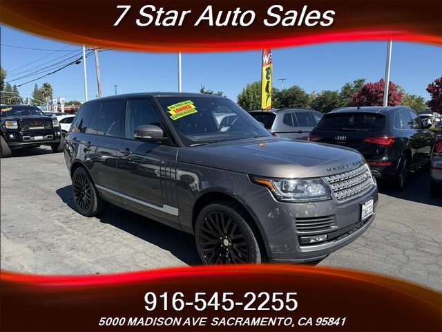 2016 Land Rover Range Rover HSE 4WD photo
