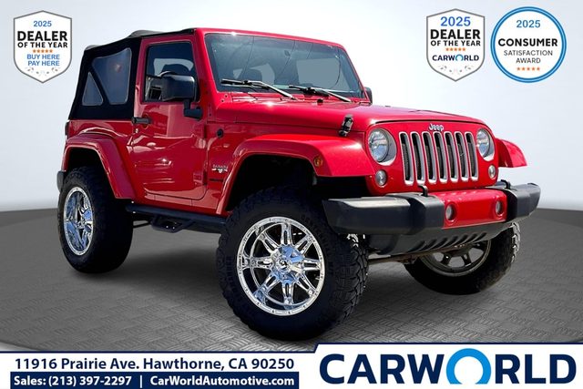 2016 Jeep Wrangler Sahara 4WD photo