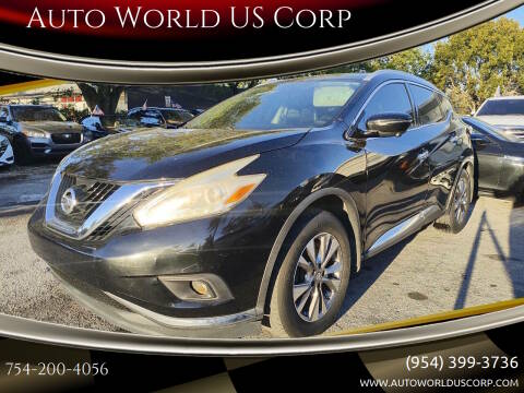 2016 Nissan Murano SL FWD photo