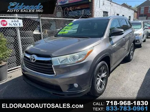 2016 Toyota Highlander XLE AWD photo
