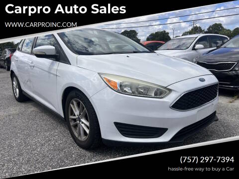2015 Ford Focus SE FWD photo
